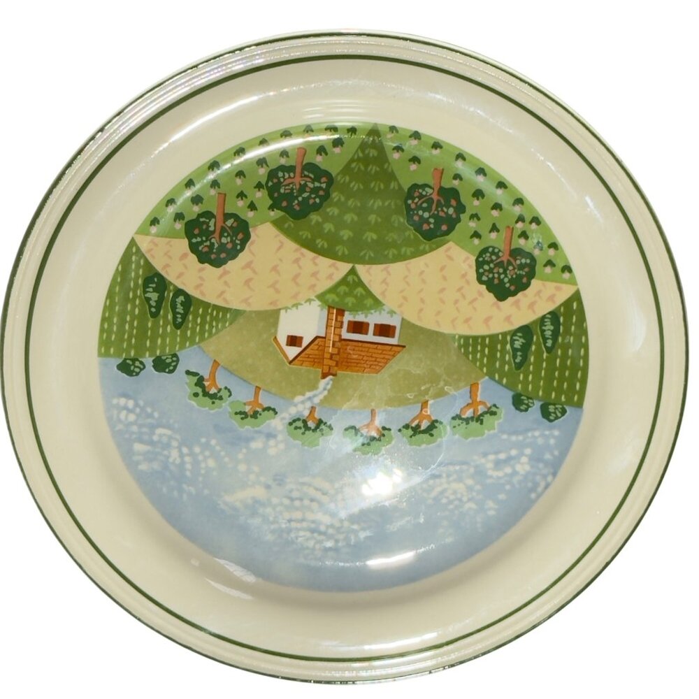 Sangostone Country Cottage Dinner Plates 10.5" Dia. Set Of Four - Picture 10 of 10